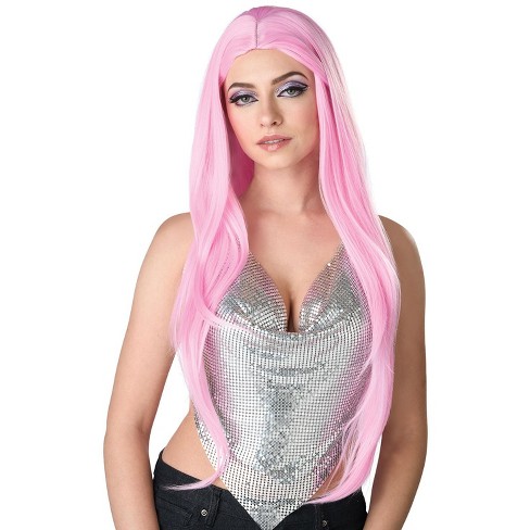 California Costumes Xl Cosplay Adult Wig pink Standard Target