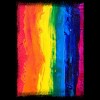 Adult Design By Humans Vertical Artistic Pride Flag By stevej Tank Top - 2 of 2
