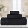 Charming Floral Accent Cotton Towel Set by Blue Nile Mills - 2 of 4