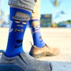 Mustache and Sunglasses Men Socks (Men's Sizes, Adult Large) from the Sock Panda - 2 of 4
