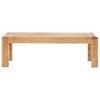 vidaXL Solid Acacia Wood Coffee Table - Honey Finish Rectangular Side End Table for Living Room, Lounge - 43.3"x23.6"x13.8" - 2 of 4