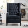 CAVINAS 27.16" Wide Accent Chair, Manual Wing Chair Recliner, Suitable for Living Room, Bedroom - 2 of 4