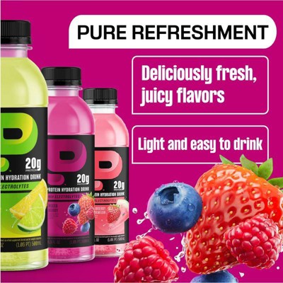 Protein20 Electrolytes Mixed Berry Flavored Water - 16.9 fl oz