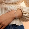 Pure Collection by Ross-Simons Italian Sterling Silver Jewelry Set: 3 Polished and Beaded Bangle Bracelets - 2 of 4
