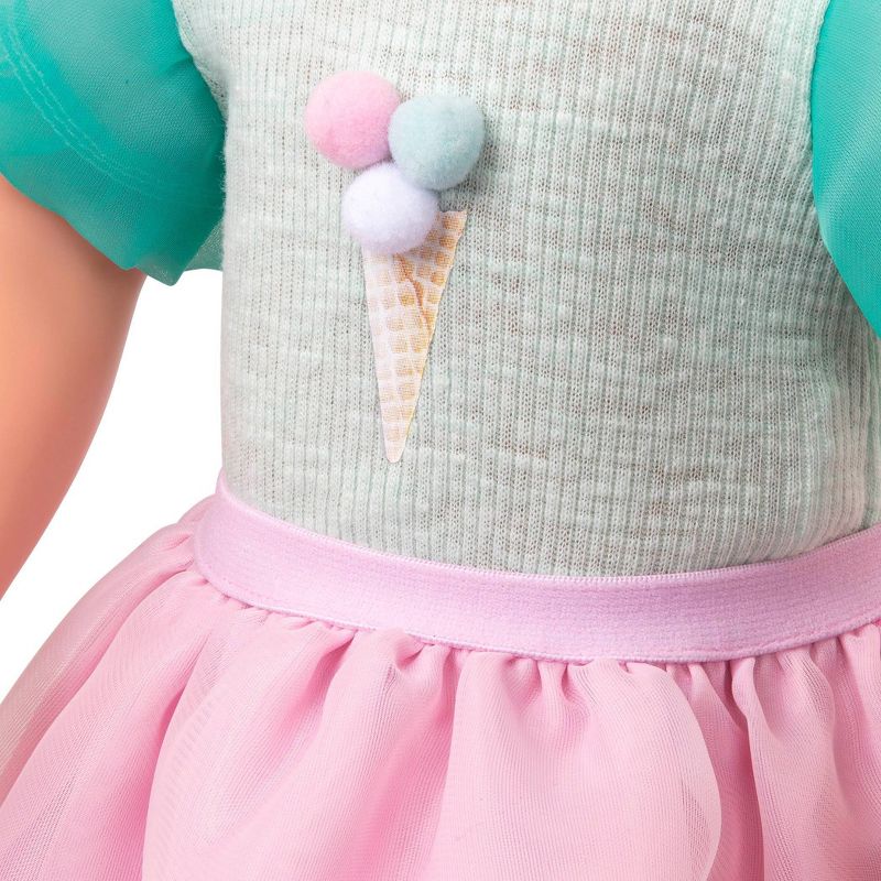 Our Generation Ice Cream Outfit with Roller Skates for 18&#34; Dolls - Scoopalicious, 5 of 6