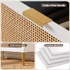 GAOMON 9 Rattan Drawer Dresser with Deep Storage & Wide Top,26.5''Tall Wood Frame Chest,Large Long Wooden Dresser for Home,White - 4 of 4