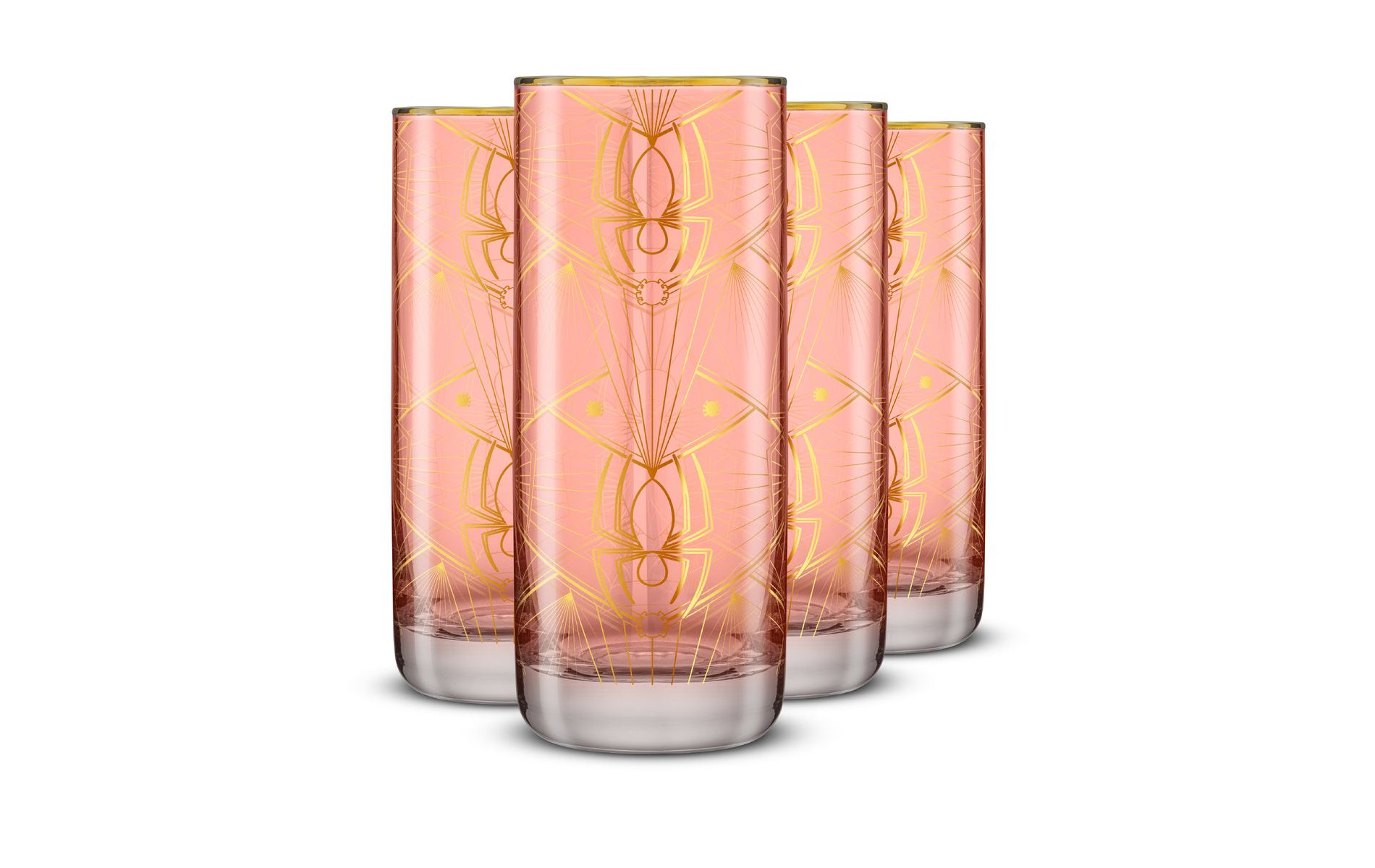 Spider-Man Legacy Tall Glass, 13oz set of 4