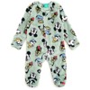 Disney Mickey Mouse Minnie Winnie the Pooh Baby 2 Pack Zip Up Sleep N' Plays Newborn to Infant - 4 of 4