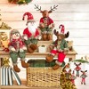The Lakeside Collection Ready for Winter Woodsy Figure or Set of 2 Ornaments - 3 of 3