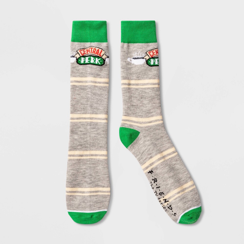 UPC 191907000122 product image for Friends Central Perk Crew Sock, Gray | upcitemdb.com
