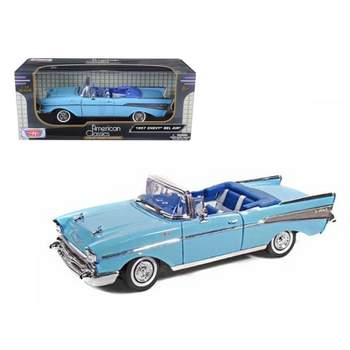 1957 Buick Roadmaster Convertible Pink And White 1/18 Diecast
