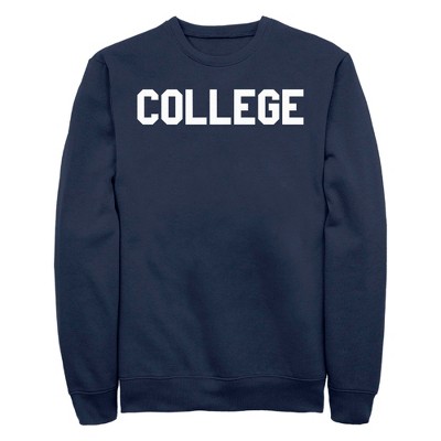 Men's Animal House College Text Sweatshirt
