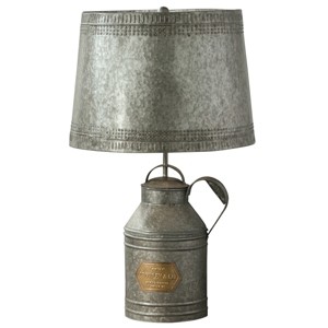 Park Designs Milkcan Lamp Tin With Tin Shade - 1 of 3