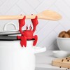 Ototo Holiday Gift Silicone Red Crab Spoon Rest Steam Releaser - 3 of 4