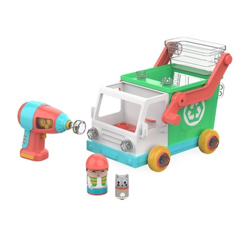 Educational Insights Design & Drill Bolt Buddies Recycling Truck - image 1 of 4