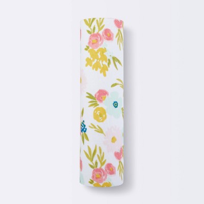 Image of Muslin Swaddle Blanket Floral - Cloud Island™