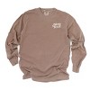 Simply Sage Market Embroidered New York Stars Garment Dyed Long Sleeve - 2 of 4