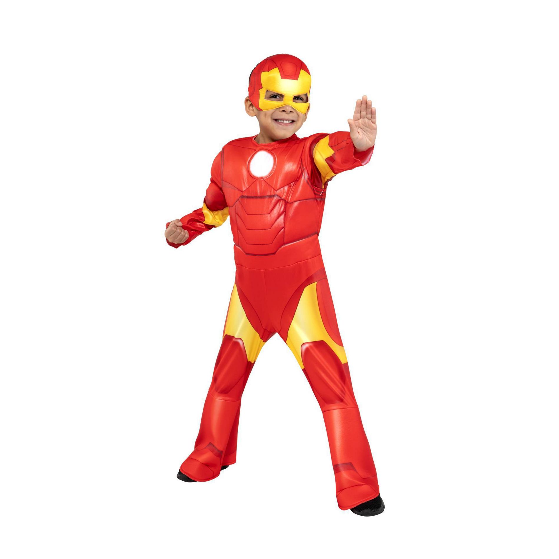 Marvel Toddler Iron Man Halloween Costume Bodysuit Red
