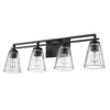 Lyna 4-Light Vanity Light - Elegant Steel Fixture for Contemporary & Transitional Bathrooms - 2 of 4
