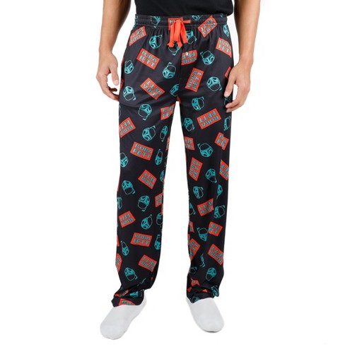 Star Wars Boba Fett Character All Over Print Men's Black Sleep