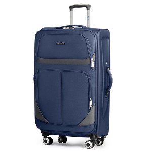 NEW YORK XPRESS Luggage WD-8815Large Softside 32'' Suitcase,Expandable Luggage,w/Spinner Wheels w/LOCK - 1 of 4