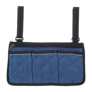 Unique Bargains Waterproof Camping Outdoors Beach Chair Armrest Bag with 4 Pockets - 1 of 4