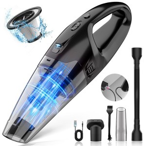 MAMNV Cordless Handheld Vacuum Cleaner for Home and Car, Rechargeable Wet & Dry Handheld Vacuum Cleaner, Lightweight,Black - 1 of 4