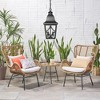 YUHAO Outdoor Gazebo and Porch Anti-Rust Waterproof Outdoor Ceiling Light Modern  Black(1 PACK) - 2 of 4