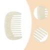 Unique Bargains Anti-Static Pocket Size Wide Tooth for Thick Curly Hair Detangling Comb 1 Pc - 3 of 4