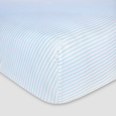 blue crib sheets