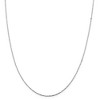Black Bow Jewelry 0.5mm, Sterling Silver, Twisted Serpentine Chain, 16 Inch - 3 of 4