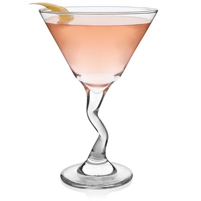 Personalized Lat/Long - Martini Glass