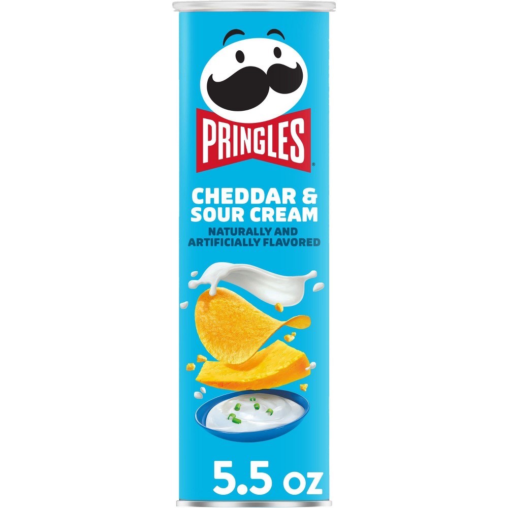 UPC 038000138973 product image for Pringles Cheddar & Sour Cream Potato Crisps Chips - 5.5oz | upcitemdb.com
