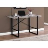 Monarch Specialties Computer Desk Home Office Laptop 48InchL Work Metal Laminate Beige Black Contemporary Modern - 2 of 4