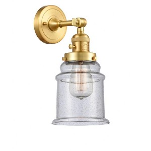Canton - 1 Light Wall Sconce In Industrial Style-11 Inches Tall and 6.5 Inches Wide - 1 of 1