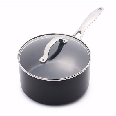 Circulon Steelshield C-series 2qt Clad Tri-ply Nonstick Saucepan With Lid :  Target