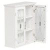 Symphony Wall Cabinet White - Elegant Home Fashions - image 4 of 4
