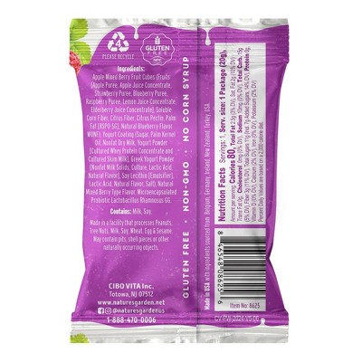Nature's Garden Snacks Probiotic Yoggies Americana Fruit Snacks Bag - 8.5oz/12ct