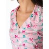 RuffleButts SoftSnooze Women's Ruffle Flare Pajama Set - 4 of 4