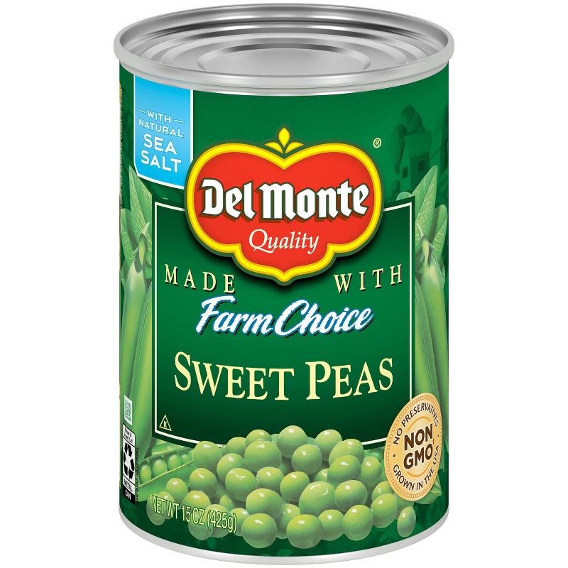 Del Monte Sweet Peas - 15oz, 1 of 6