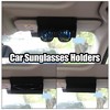 Unique Bargains Car Sun Visor PU Leather Sunglasses Clip Storage Case - 2 of 4