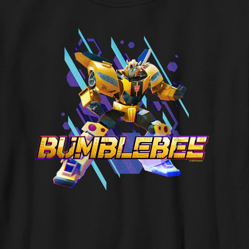 Boy's Transformers: EarthSpark Bumblebee Portrait T-Shirt, 2 of 6
