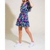 Women's A Printed Woven Mini Dress - FLYING TOMATO - 4 of 4