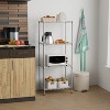 BestMassage 4-Tier Shelving Storage Shelves Garage Shelving Adjustable Shelf Total Bearing Capacity Multi-Functional Use for Home Office - 2 of 4