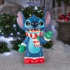 Gemmy Lighted Blow Mold Decor Stitch 22" Disney, Multicolored - 2 of 4