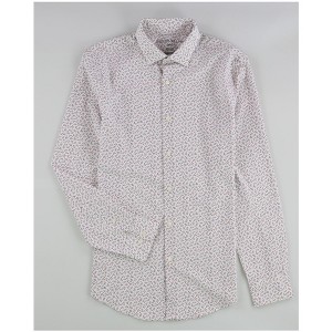 Perry Ellis Mens Slim Fit Stretch Button Up Shirt - 1 of 2