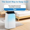 14000 BTU Portable Air Conditioner for Room Up 750 Sq. Ft. 3-In-1 AC Unit with Dehumidifier, Fan Function, Remote Control, Sleep Mode, 24 Timer - 3 of 4