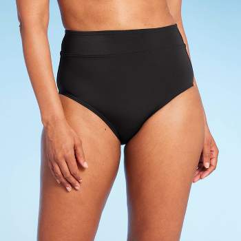 Target - Womens High Waist Swim Briefs/Bather Bottoms - Size 12 AUS RRP $25  Rose