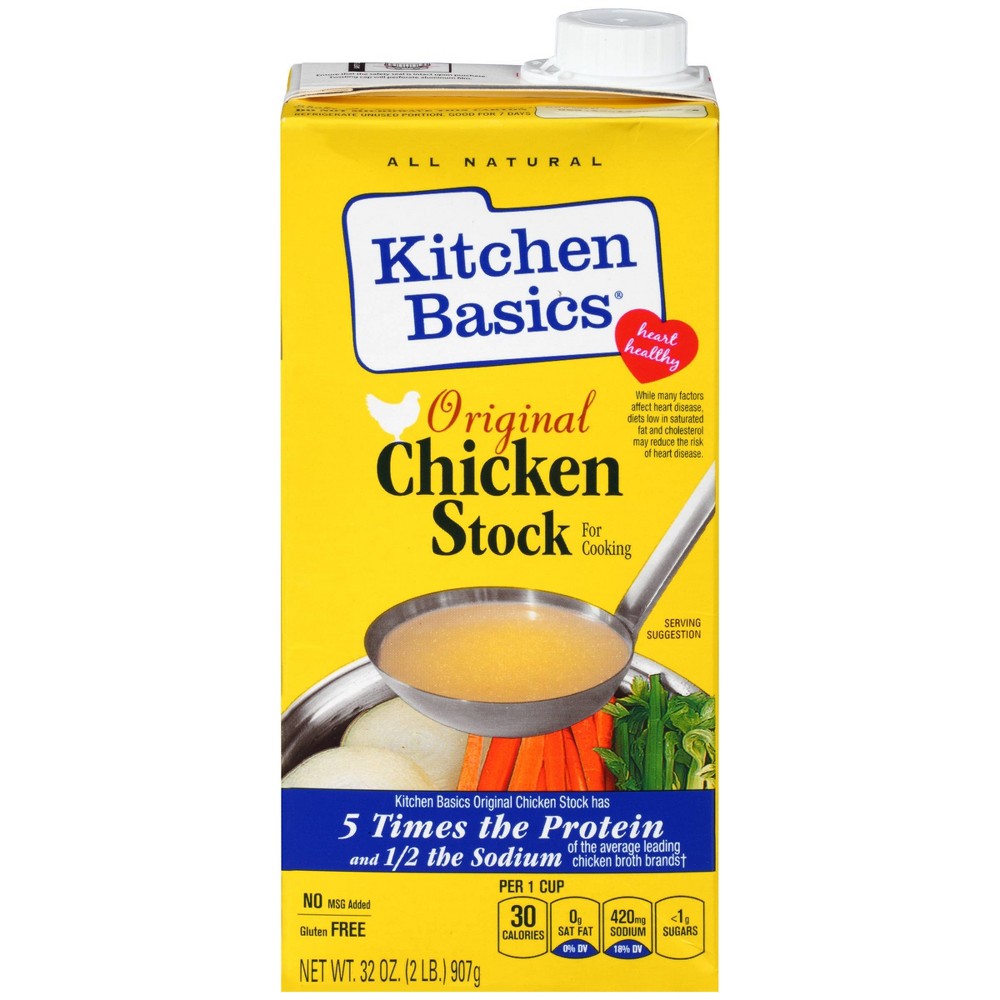 UPC 611443340013 product image for Kitchen Basics Stock Chicken 32 oz | upcitemdb.com