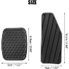 TruAIR Suzuki Aerio Pedal Set (Black) - 4 of 4